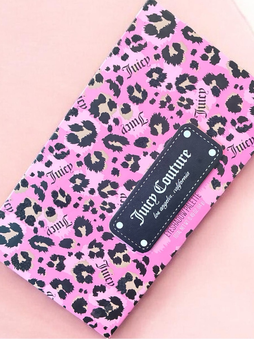 Juicy Couture Pink Leopard Print Eyeshadow Palette